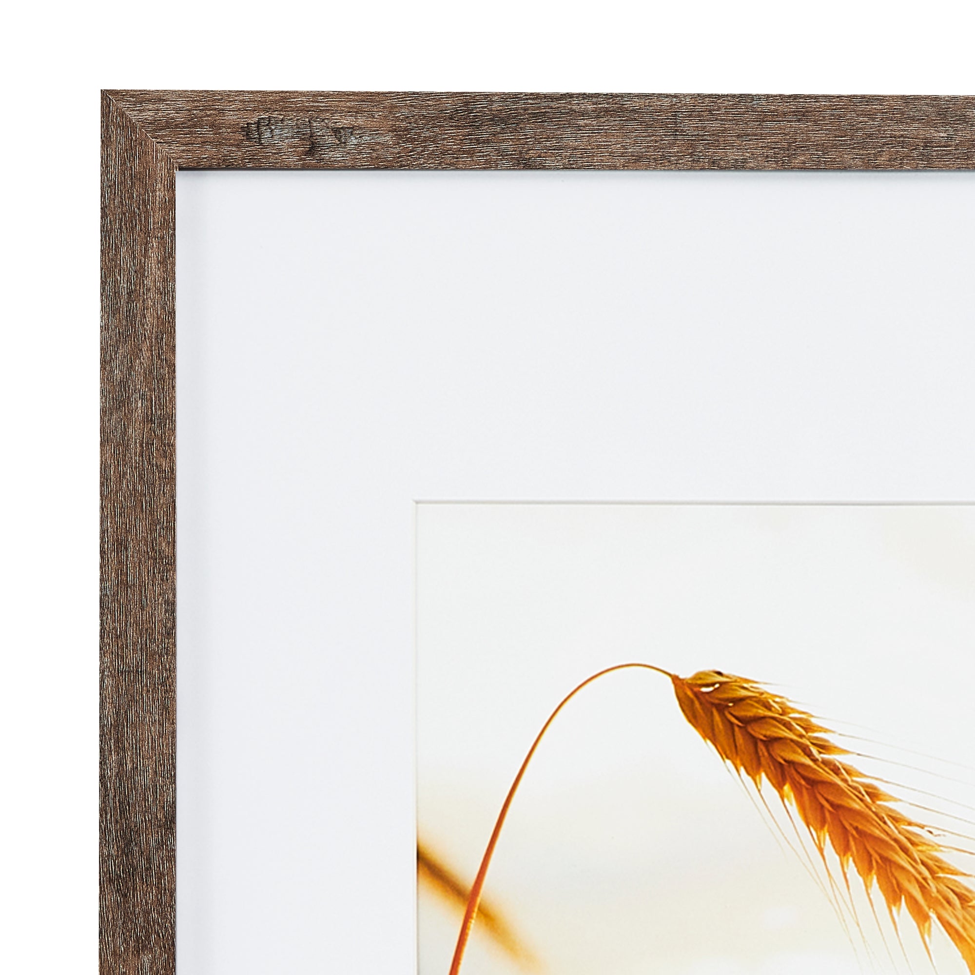 A2 Mat to A3 Premium Rustic Wooden Photo Frame