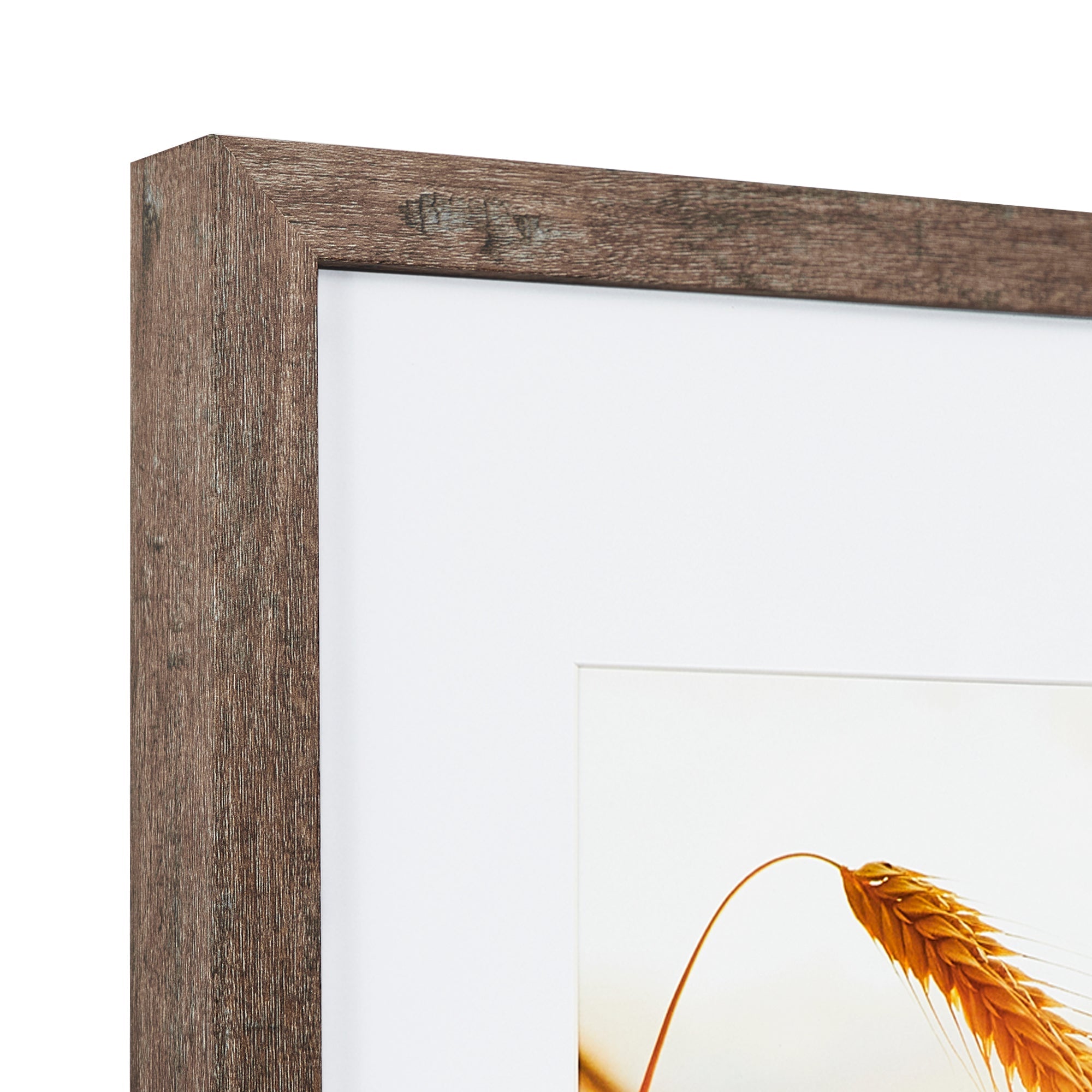 A2 Mat to A3 Premium Rustic Wooden Photo Frame