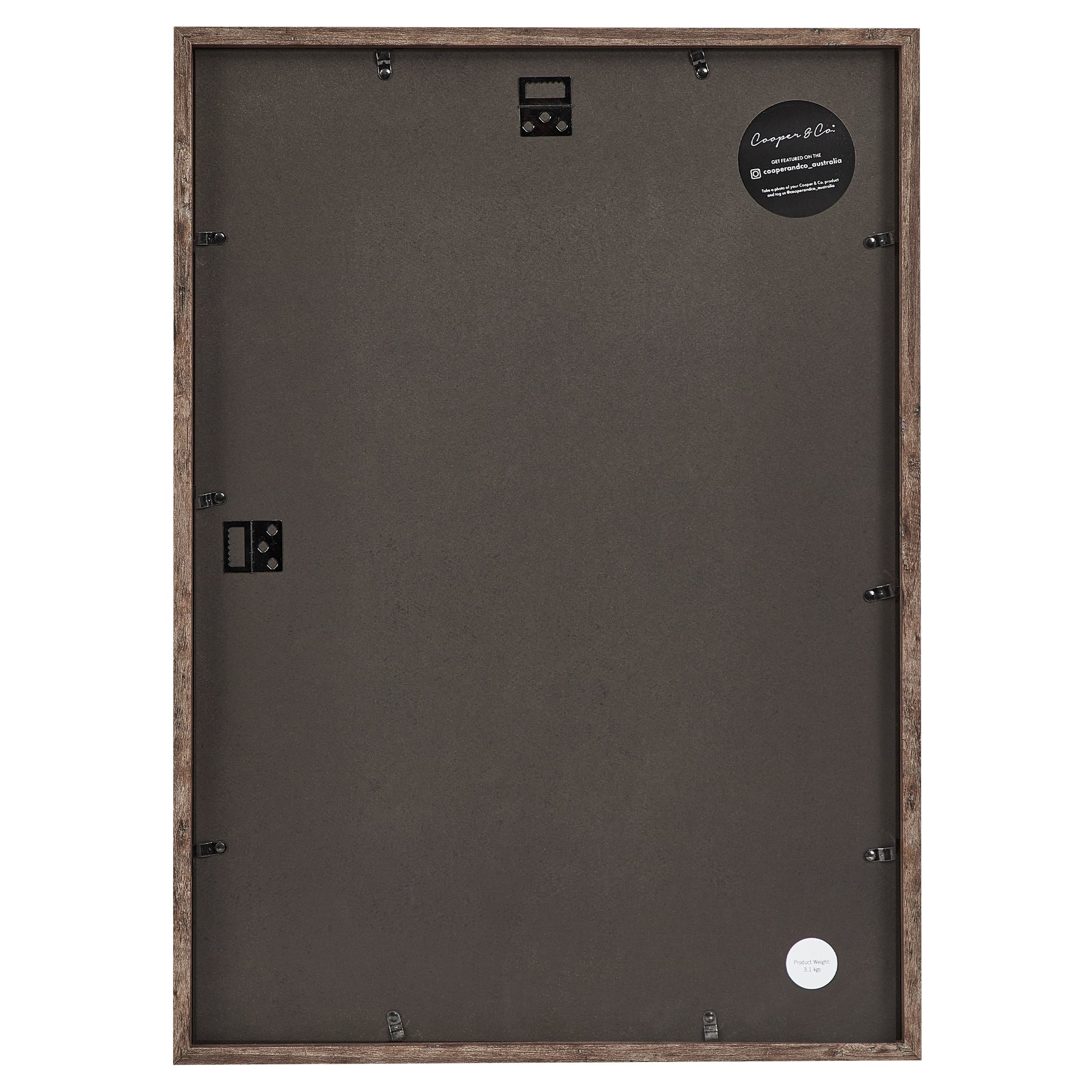 A2 Mat to A3 Premium Rustic Wooden Photo Frame