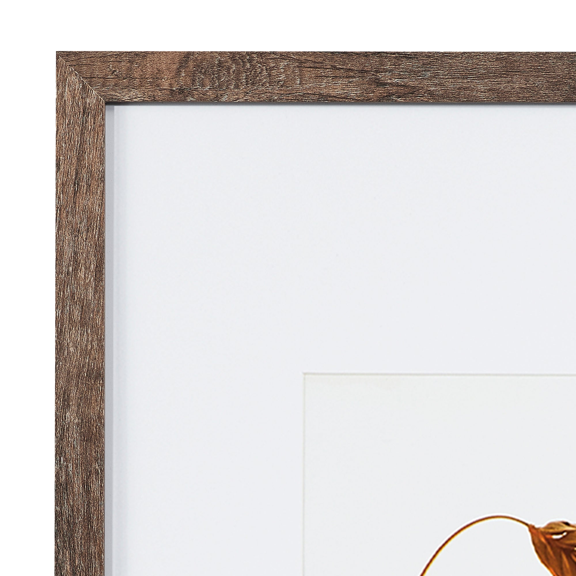 59.4x84.1cm Mat to 42x59.4cm Premium Rustic Wooden Photo Frame