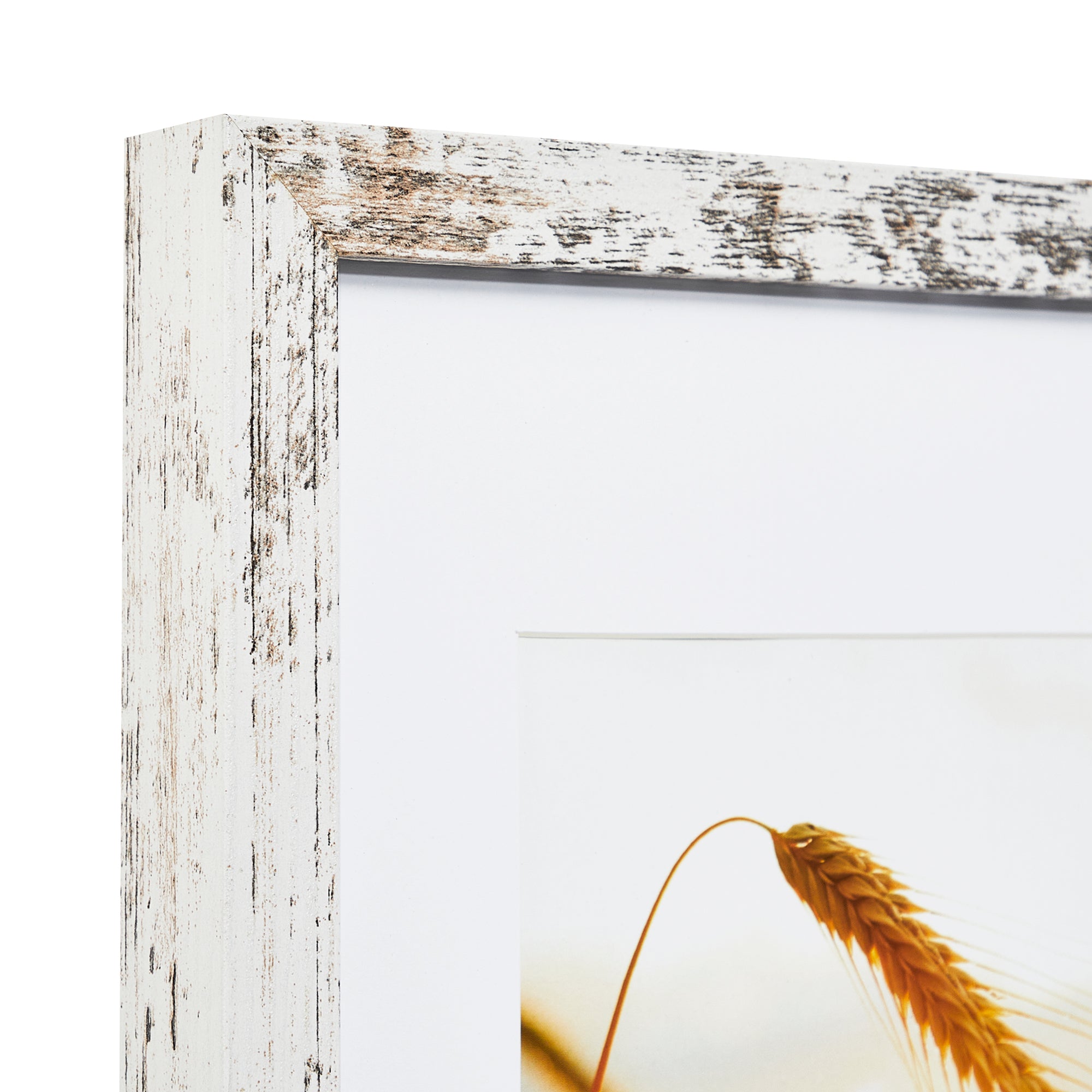 59.4x84.1cm Mat to 42x59.4cm Premium Rustic Wooden Photo Frame
