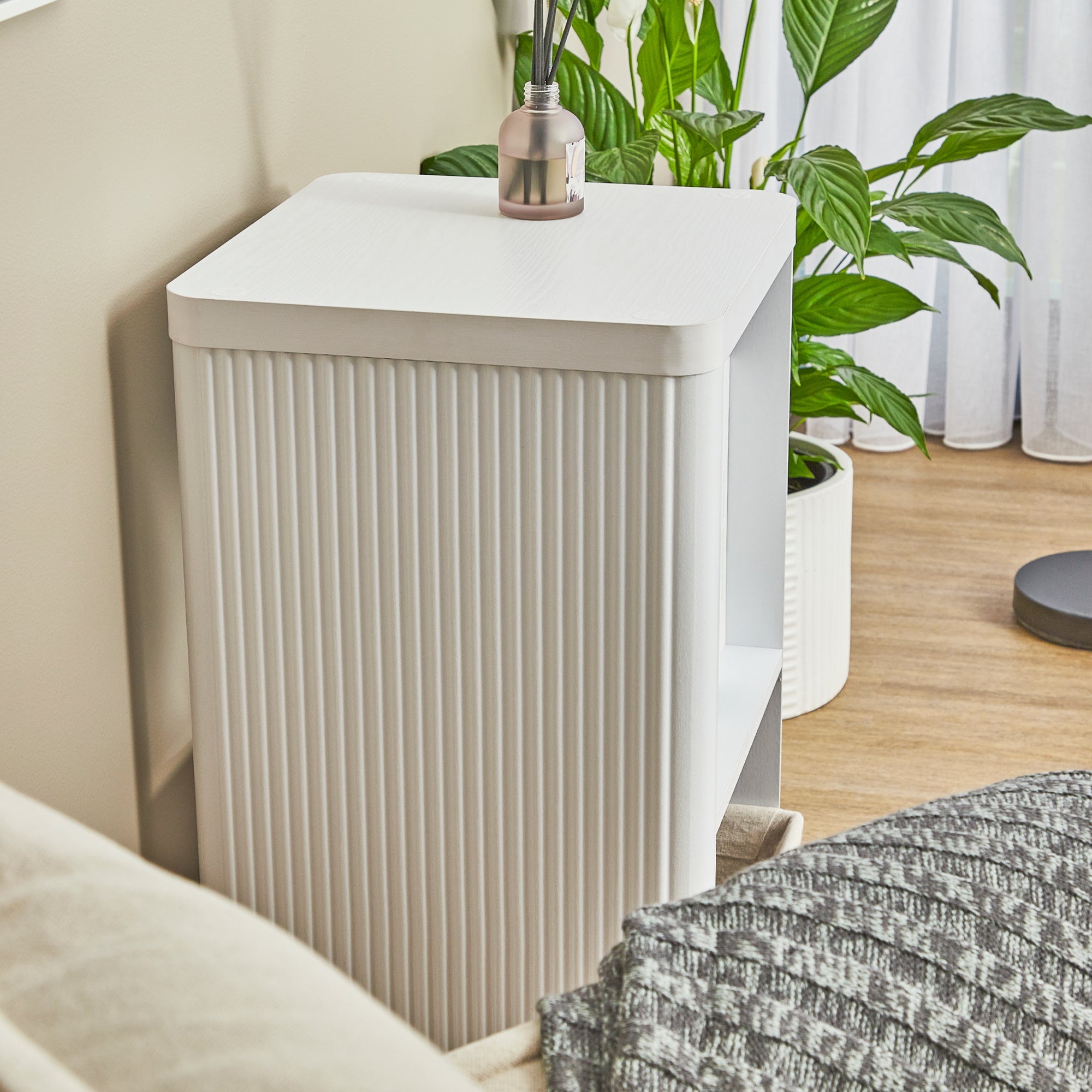 Sierra 2 Cube Shelf in White
