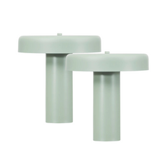 Eclipse Table Lamp Sage (Set of 2)