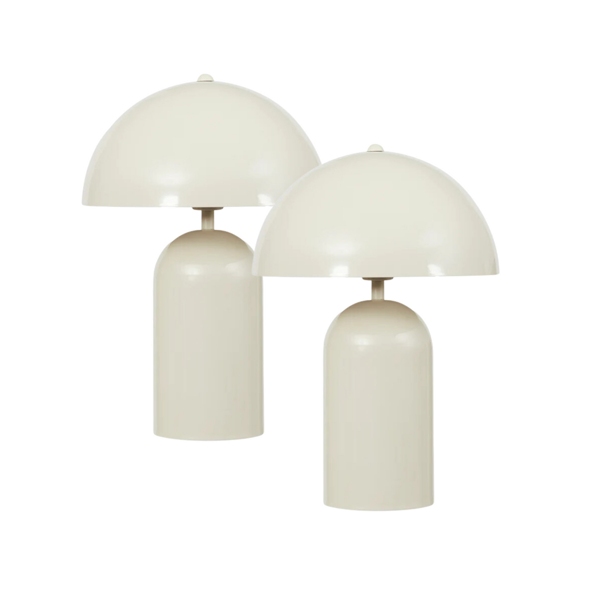 Mushroom Table Lamp Cloud (Set of 2)