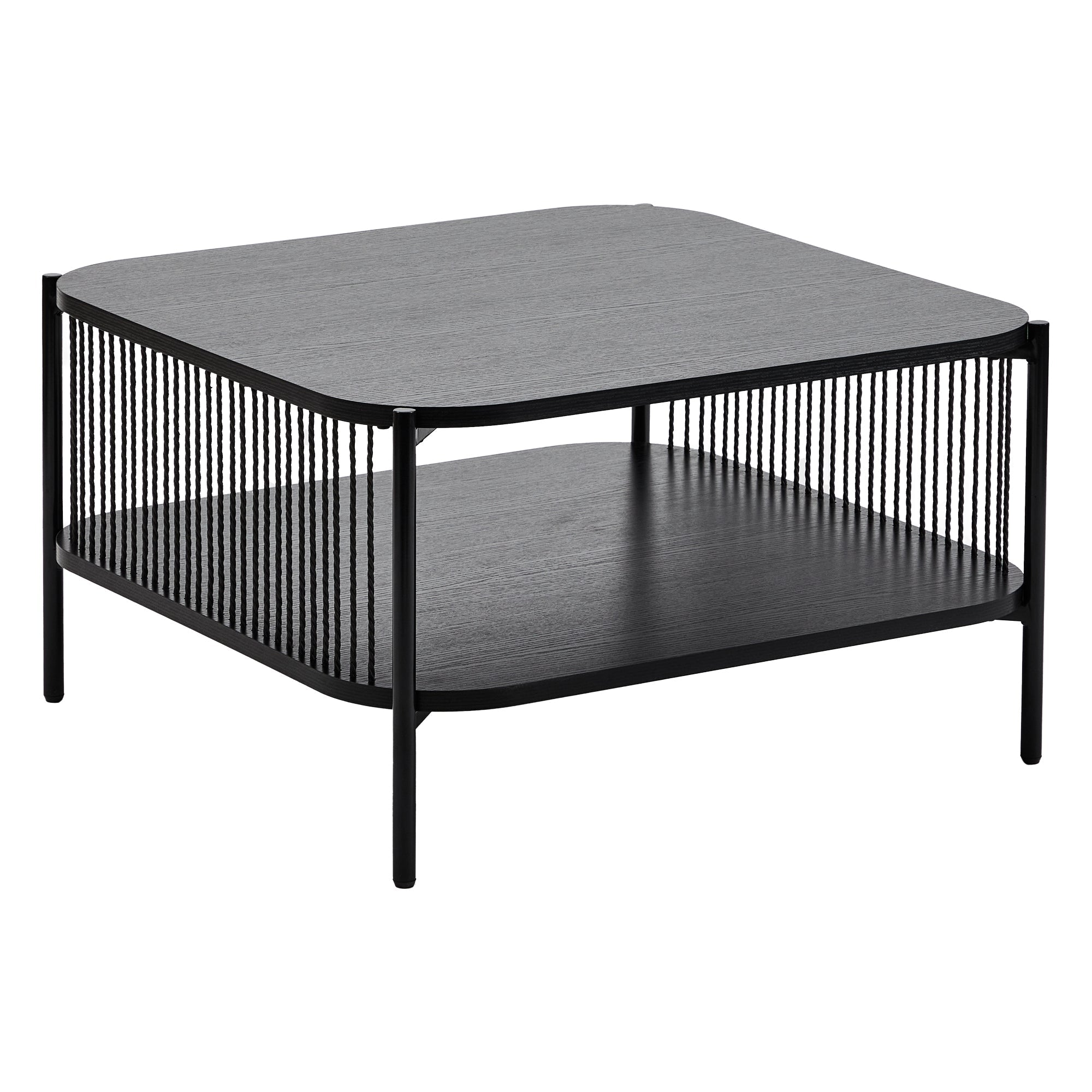 Marina Square Coffee Table Black