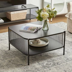 Marina Square Coffee Table Black