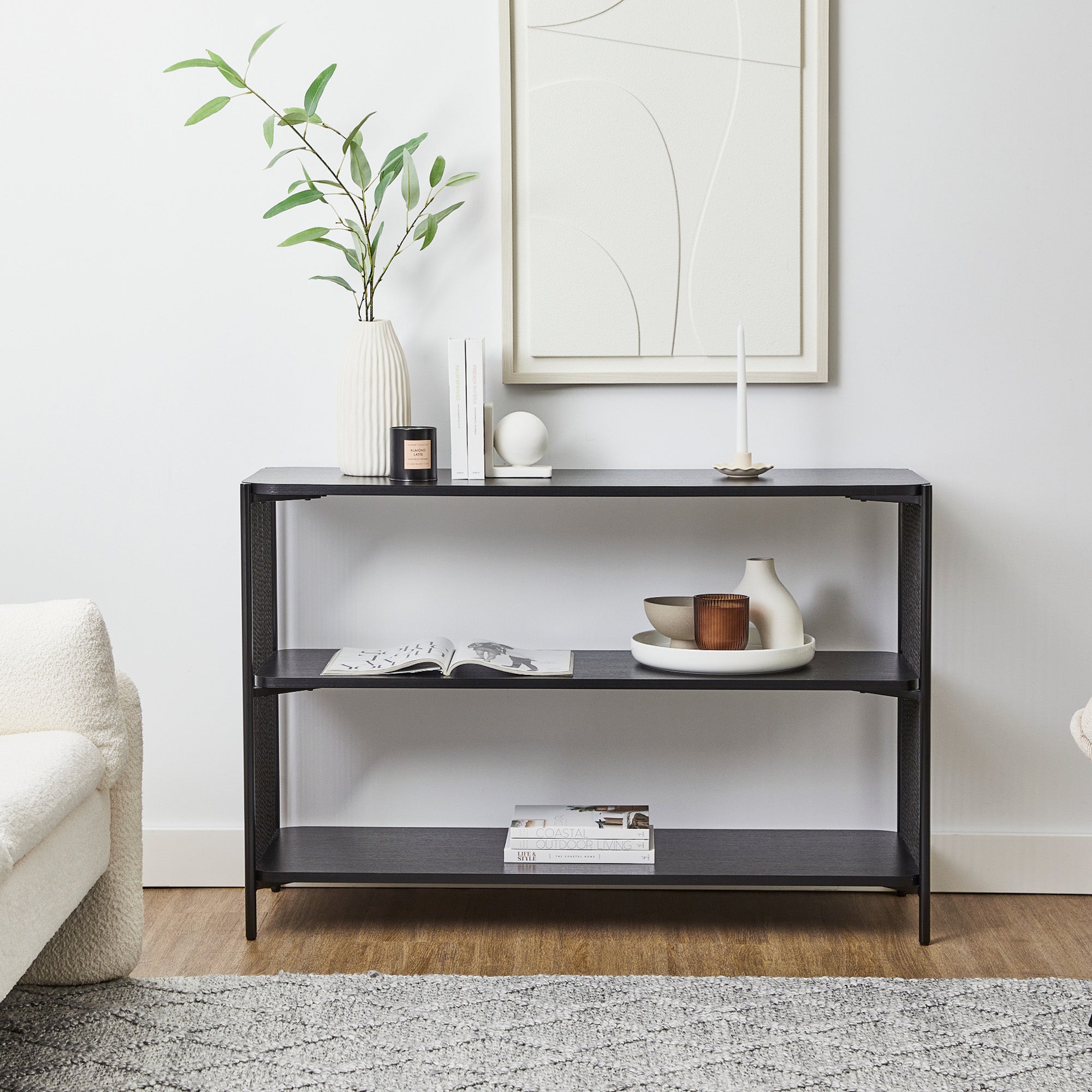 Marina Sideboard Black (120cm)
