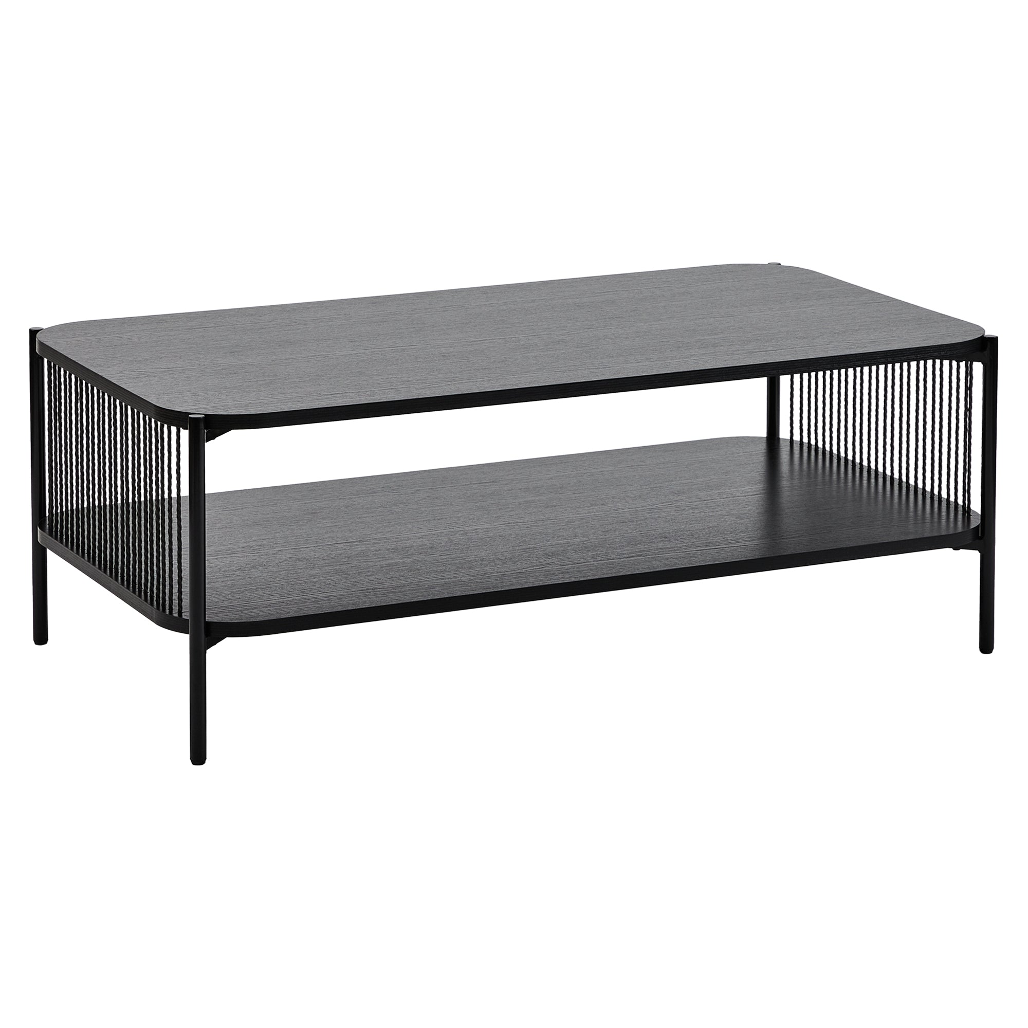 Marina Rectangle Coffee Table Black