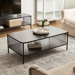 Marina Rectangle Coffee Table Black