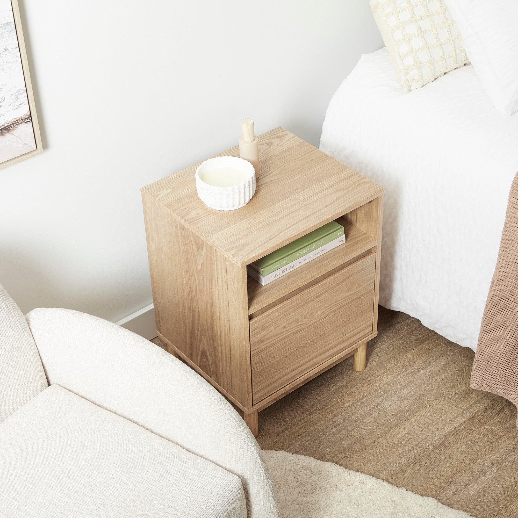 Emerson Bedside Table Natural