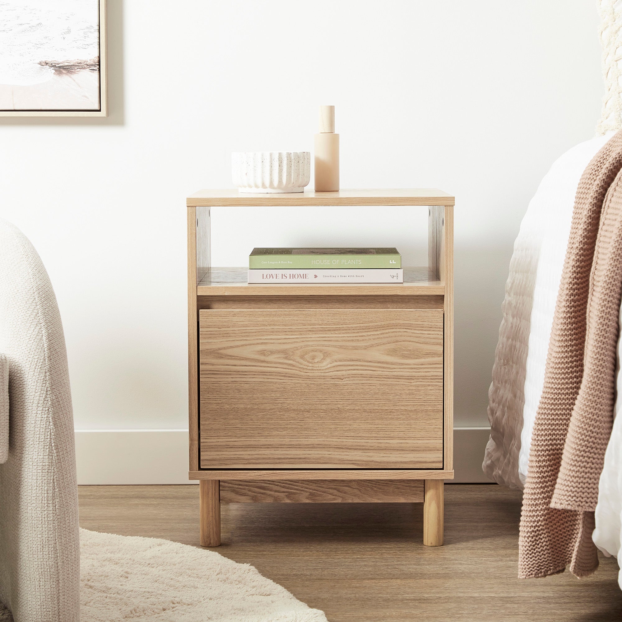 Emerson Bedside Table Natural