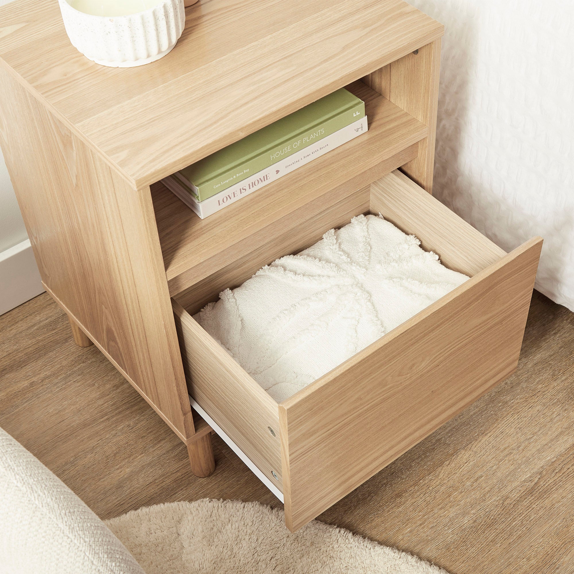 Emerson Bedside Table Natural