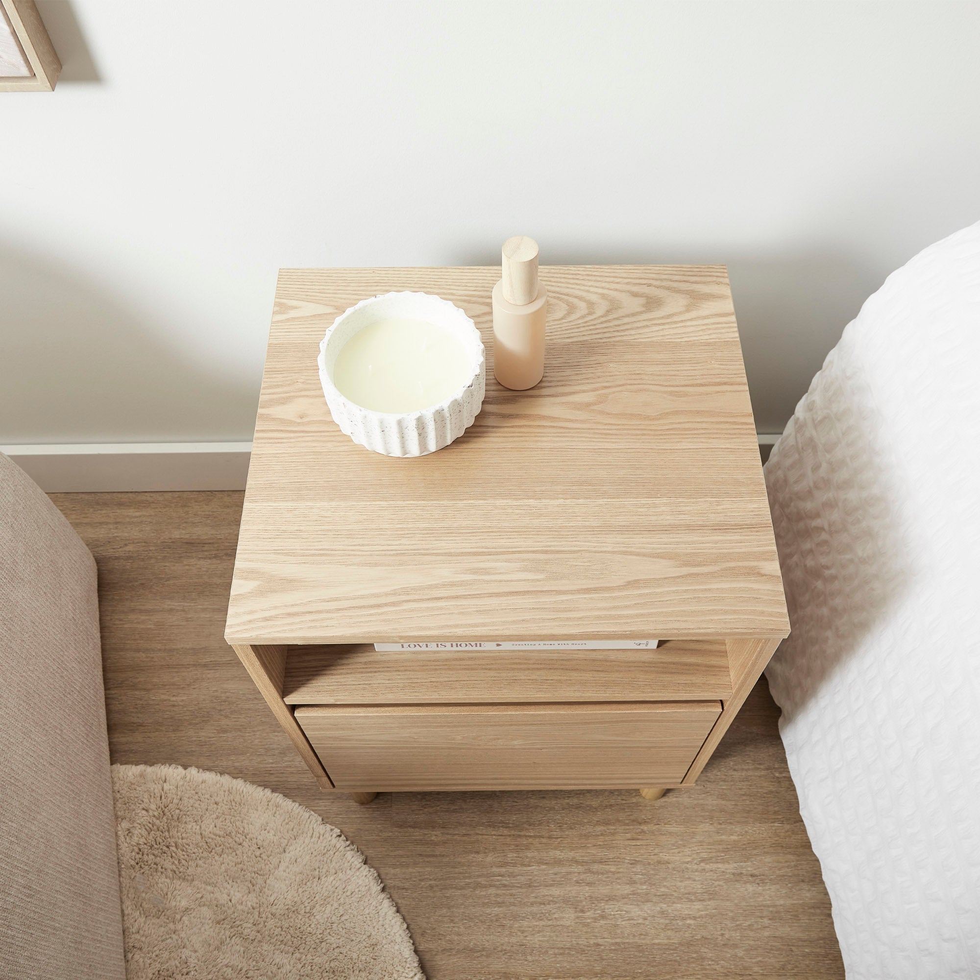 Emerson Bedside Table Natural
