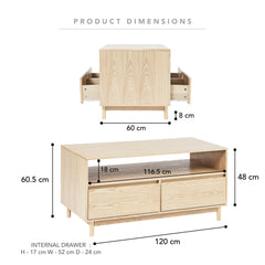 Emerson Coffee Table Natural
