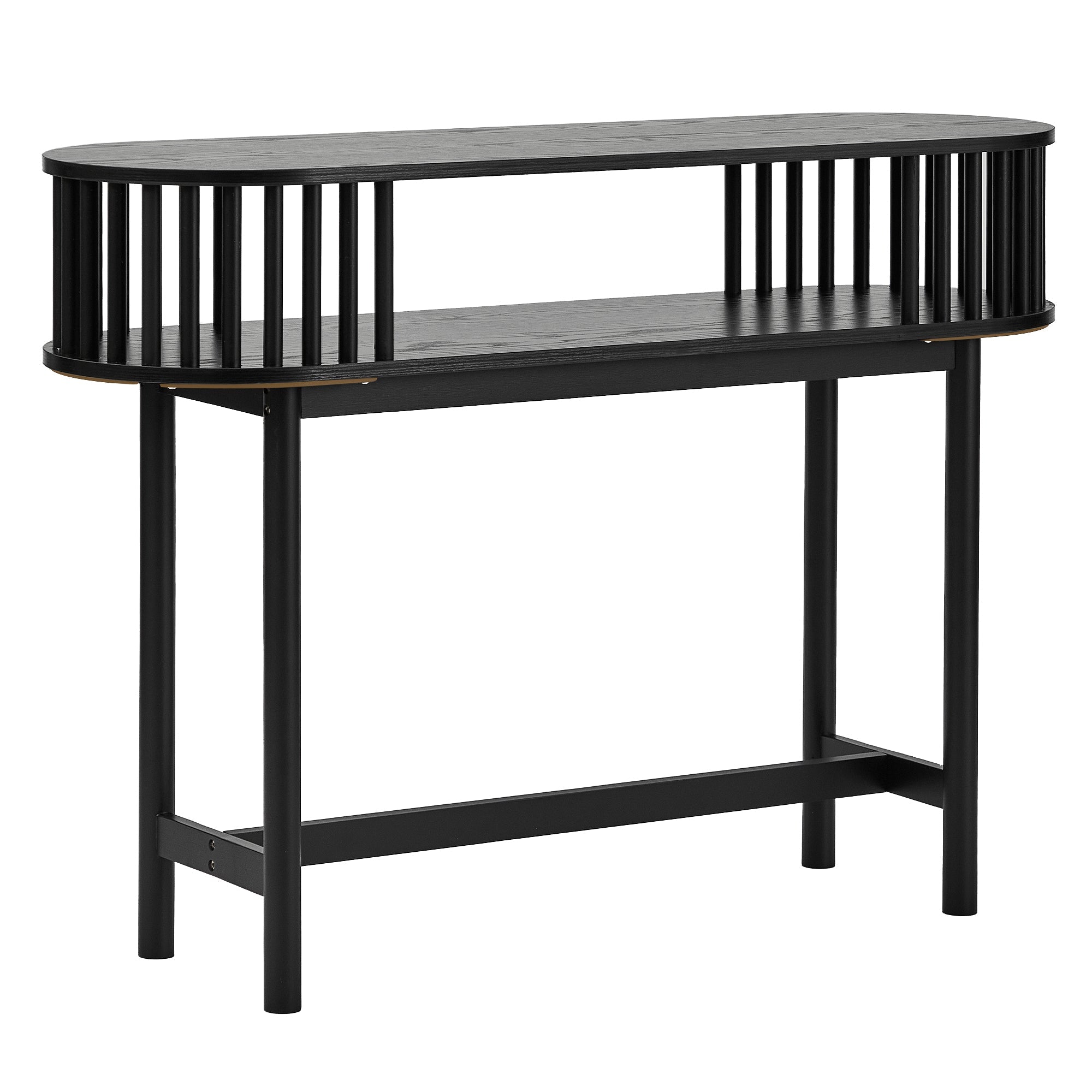 Halo Console Table Black (110cm)