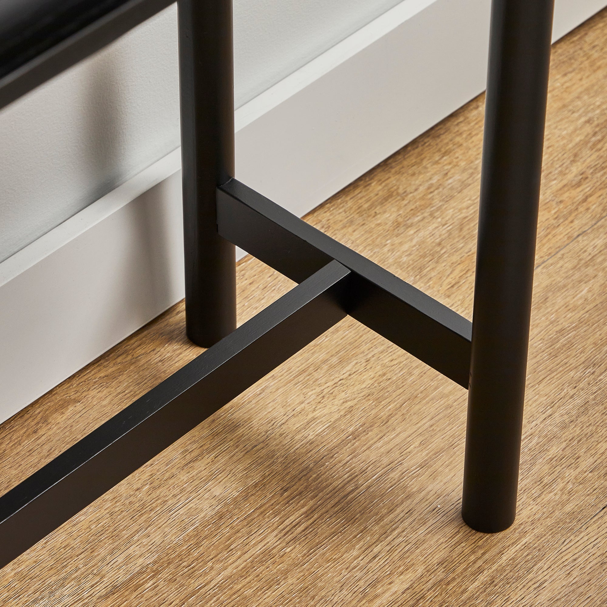 Halo Console Table Black (110cm)