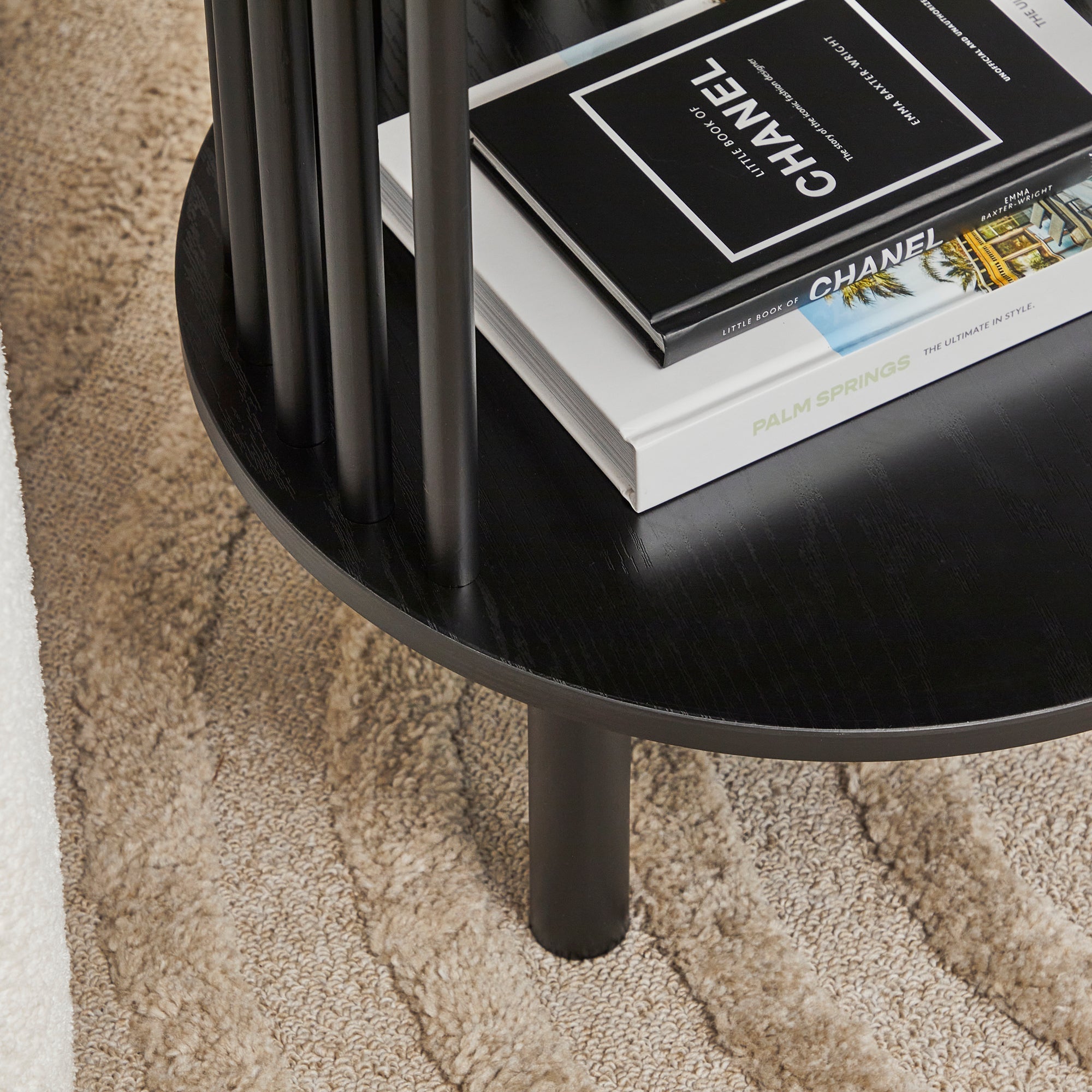 Halo Side Table Black