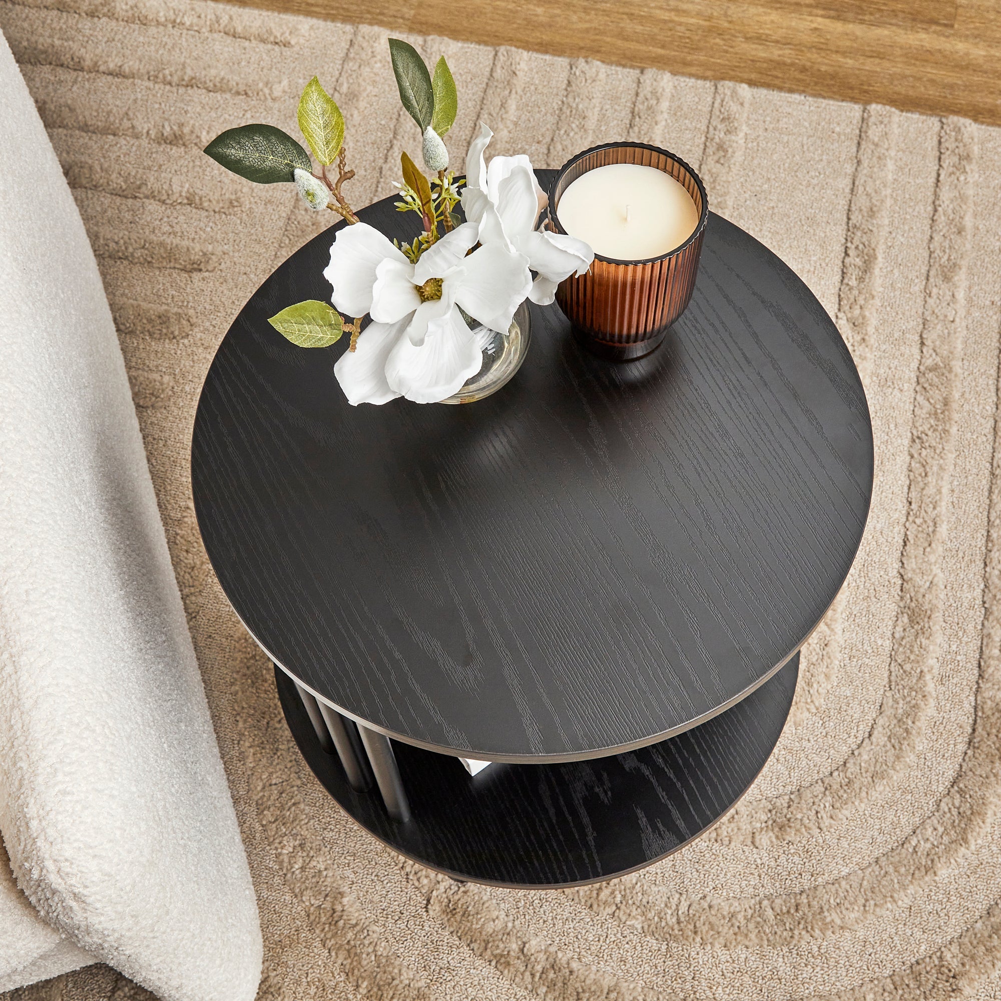 Halo Side Table Black