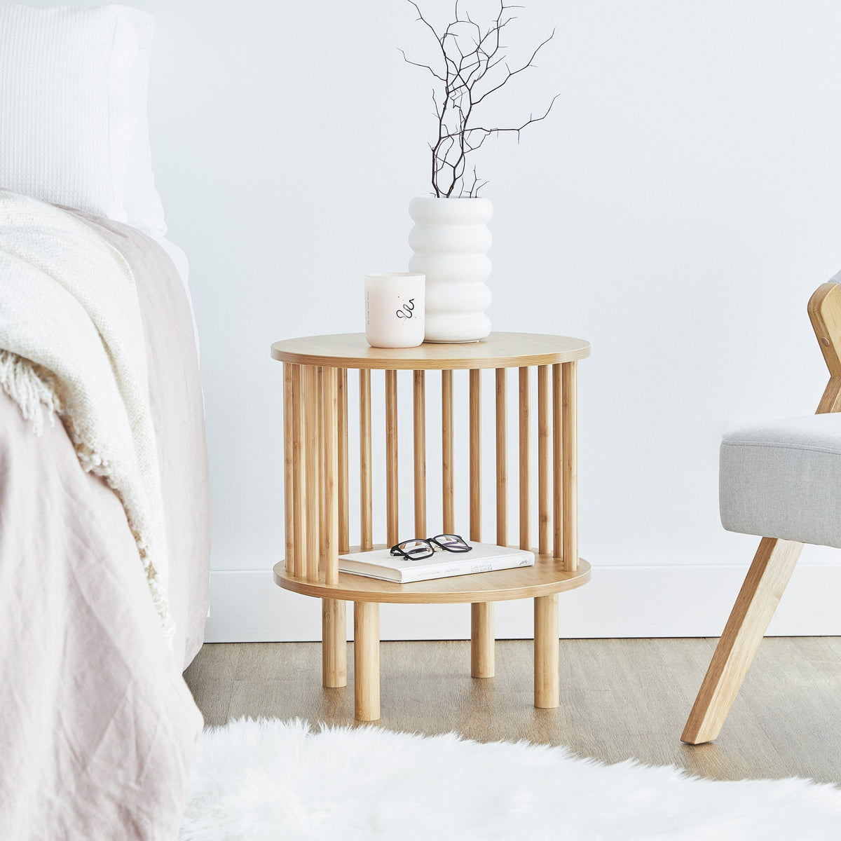 Halo Side Table Natural