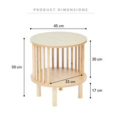 Halo Side Table Natural