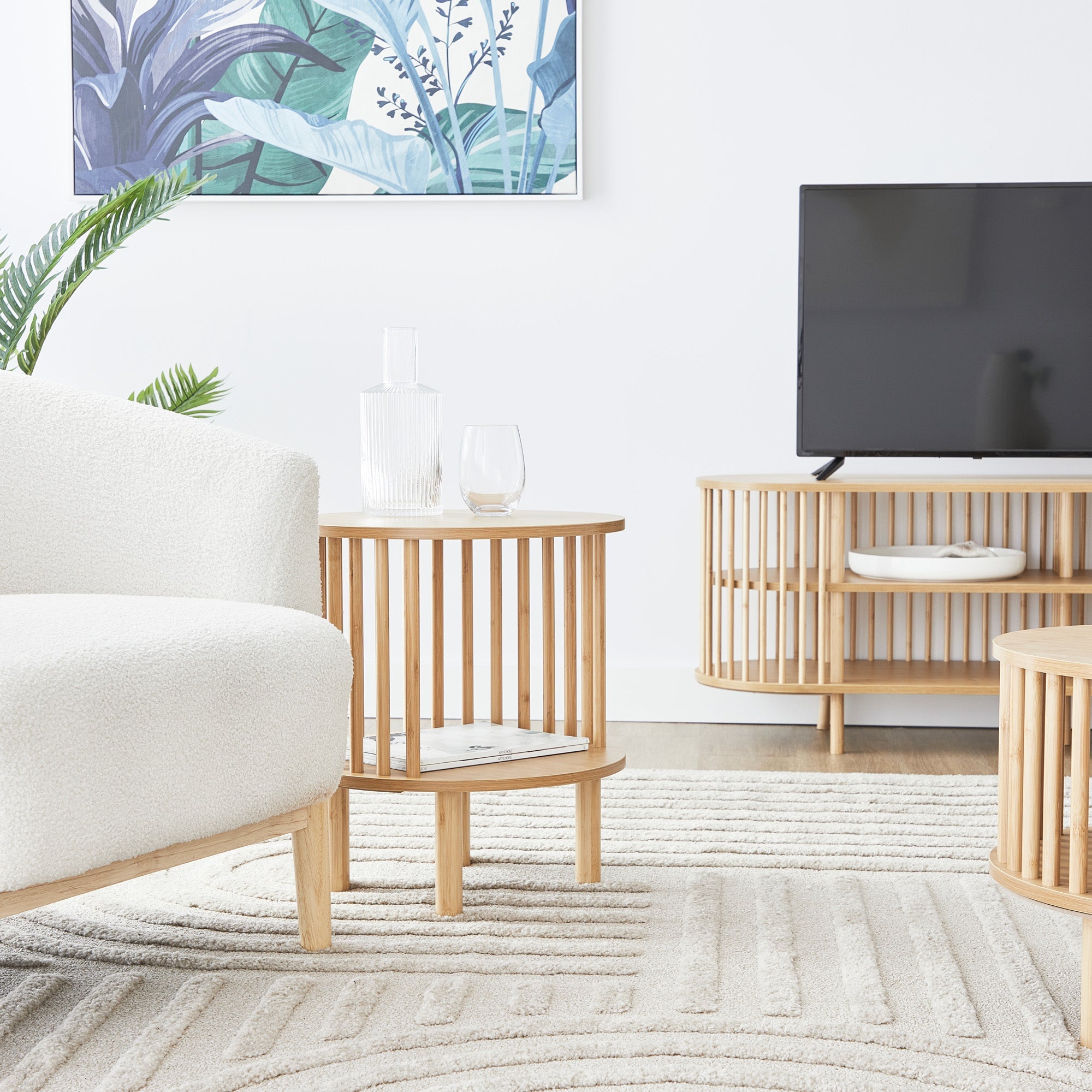 Halo Side Table Natural