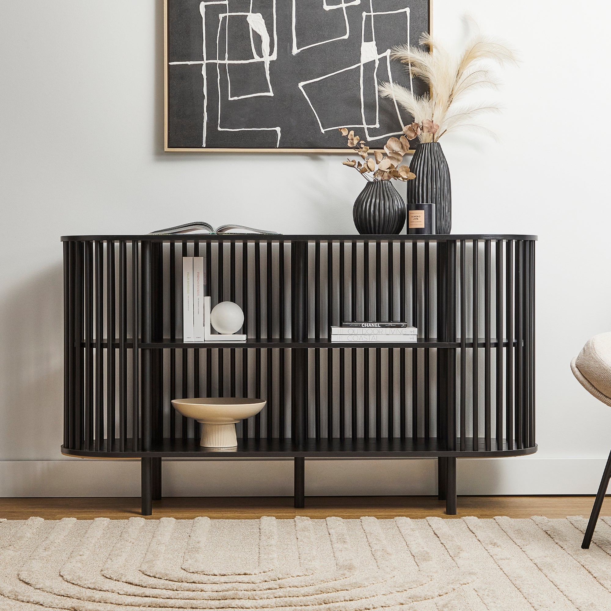 Halo Sideboard Black (140cm)