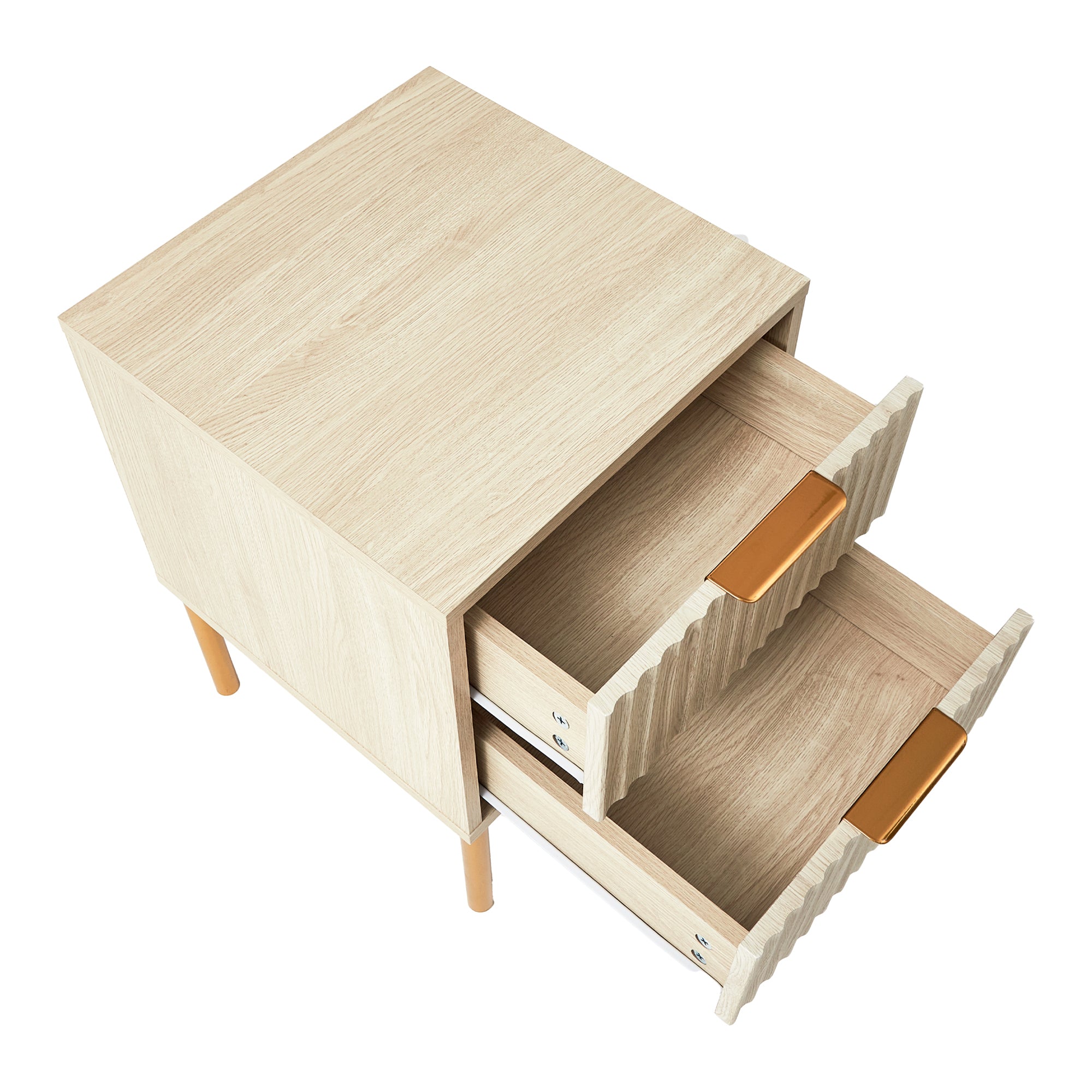 Indy Bedside Table Natural