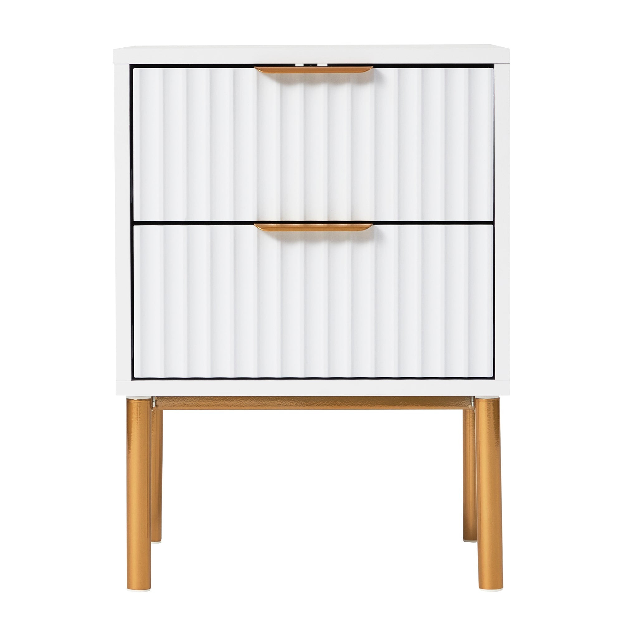 Indy Bedside Table White