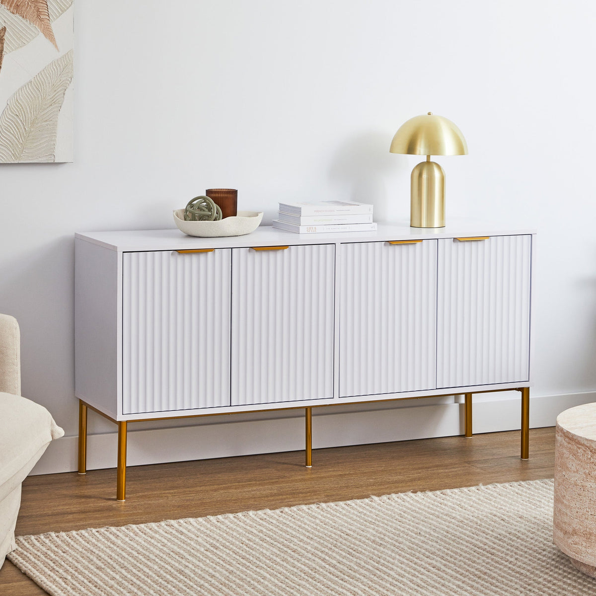 Indy Sideboard White (140cm)