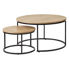 Nesting Sonoma Coffee Tables Set Of 2 Black