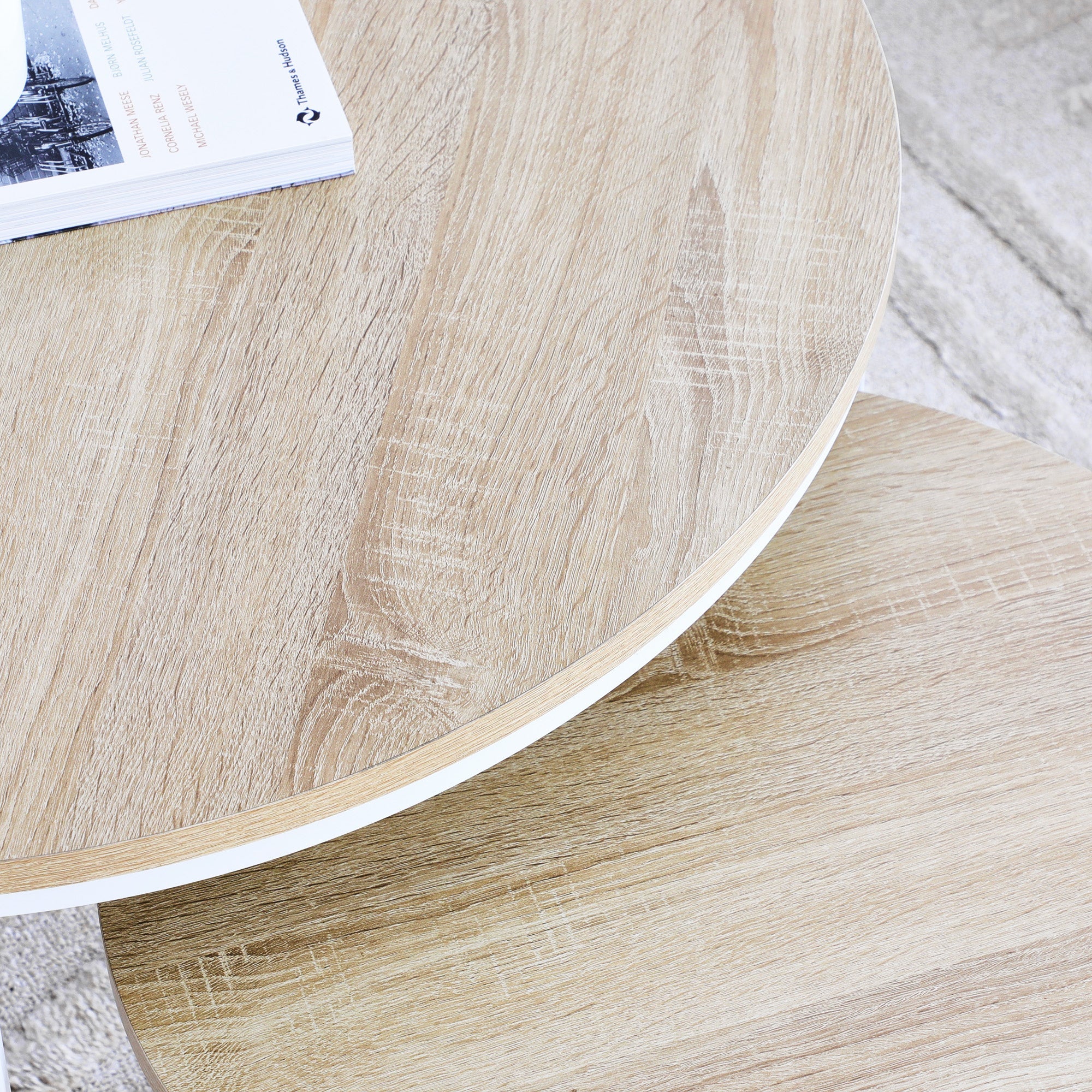 Nesting Sonoma Coffee Tables Set Of 2 White