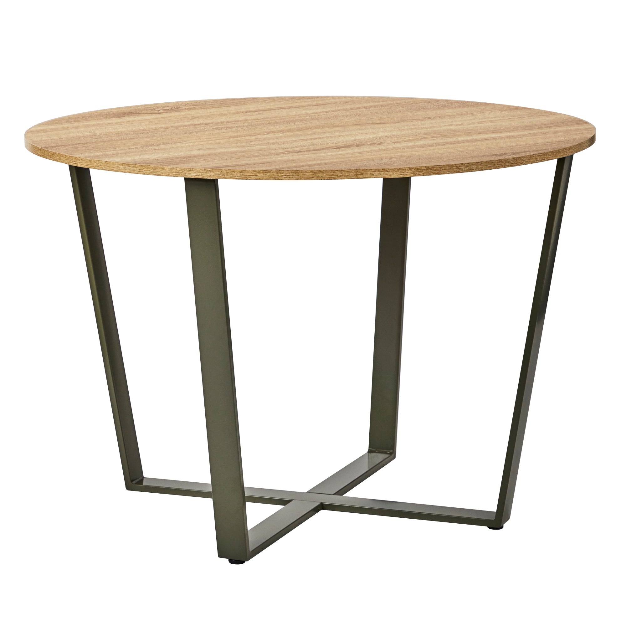Arizona 110cm Dining Table Olive