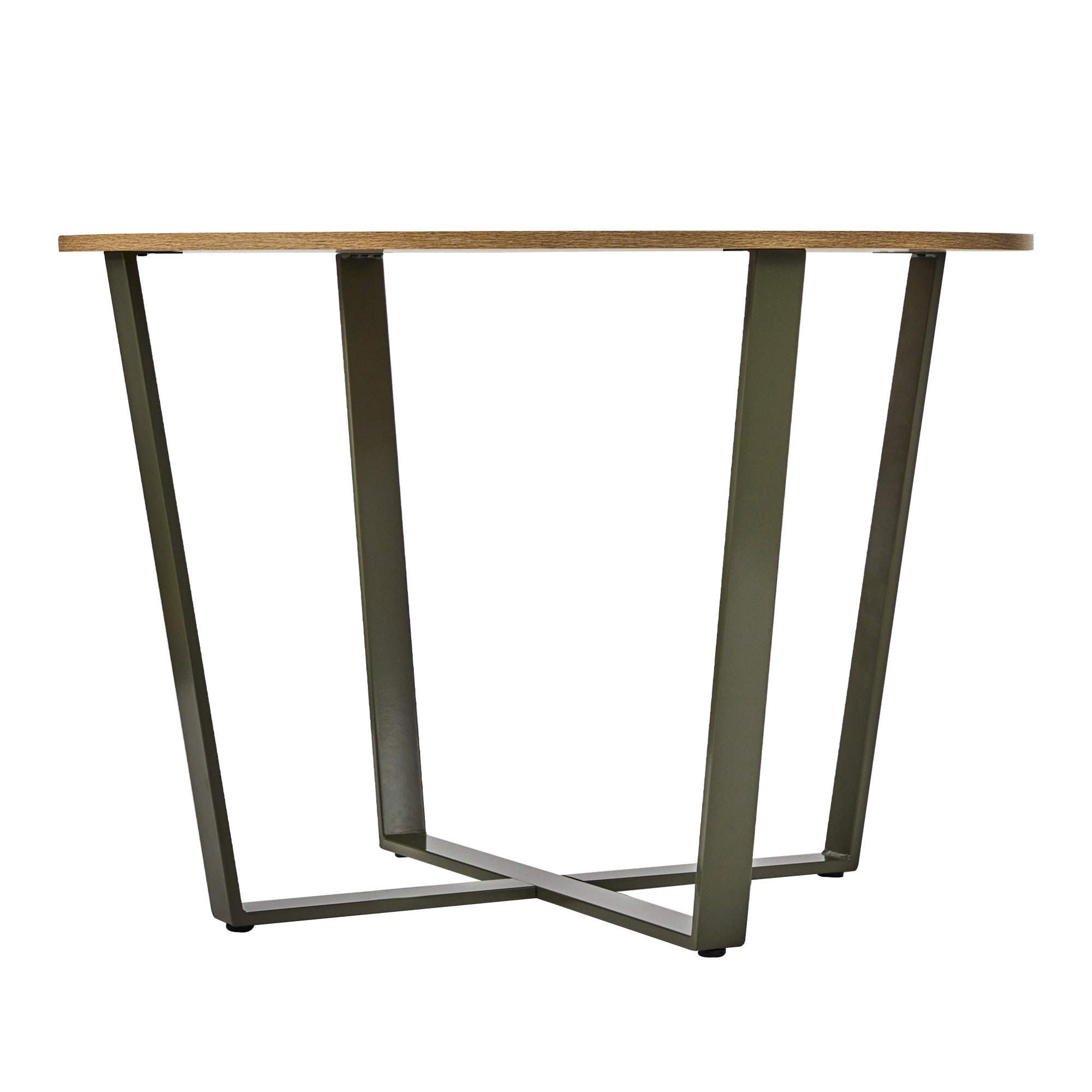 Arizona 110cm Dining Table Olive