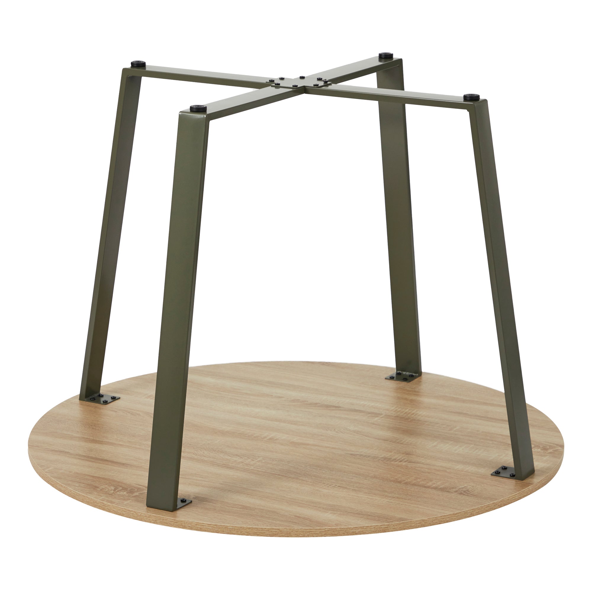 Arizona 110cm Dining Table Olive