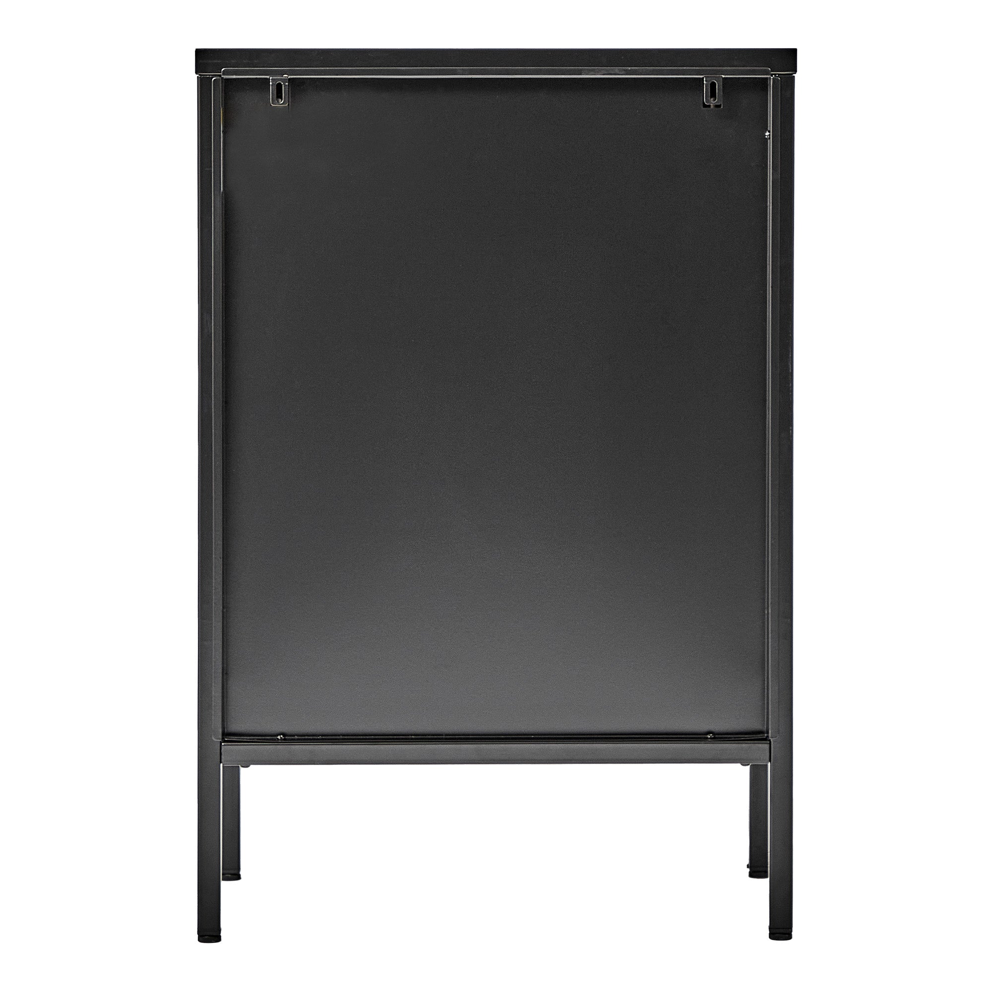 Eve Modern Metal Side Table Black