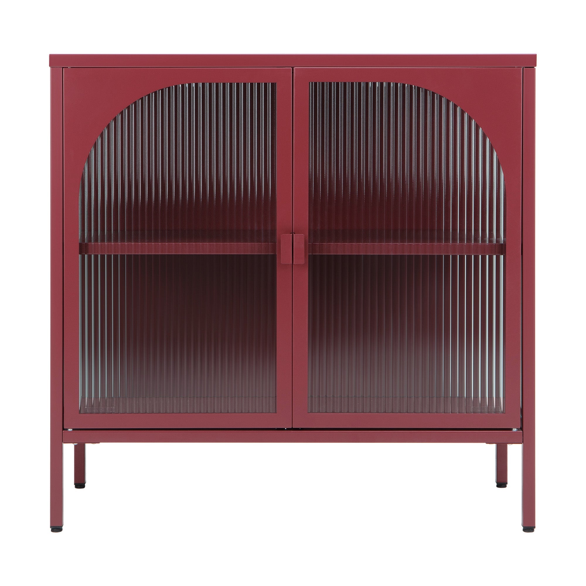 Eve Modern Metal Cabinet Wine