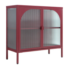 Eve Modern Metal Cabinet Wine