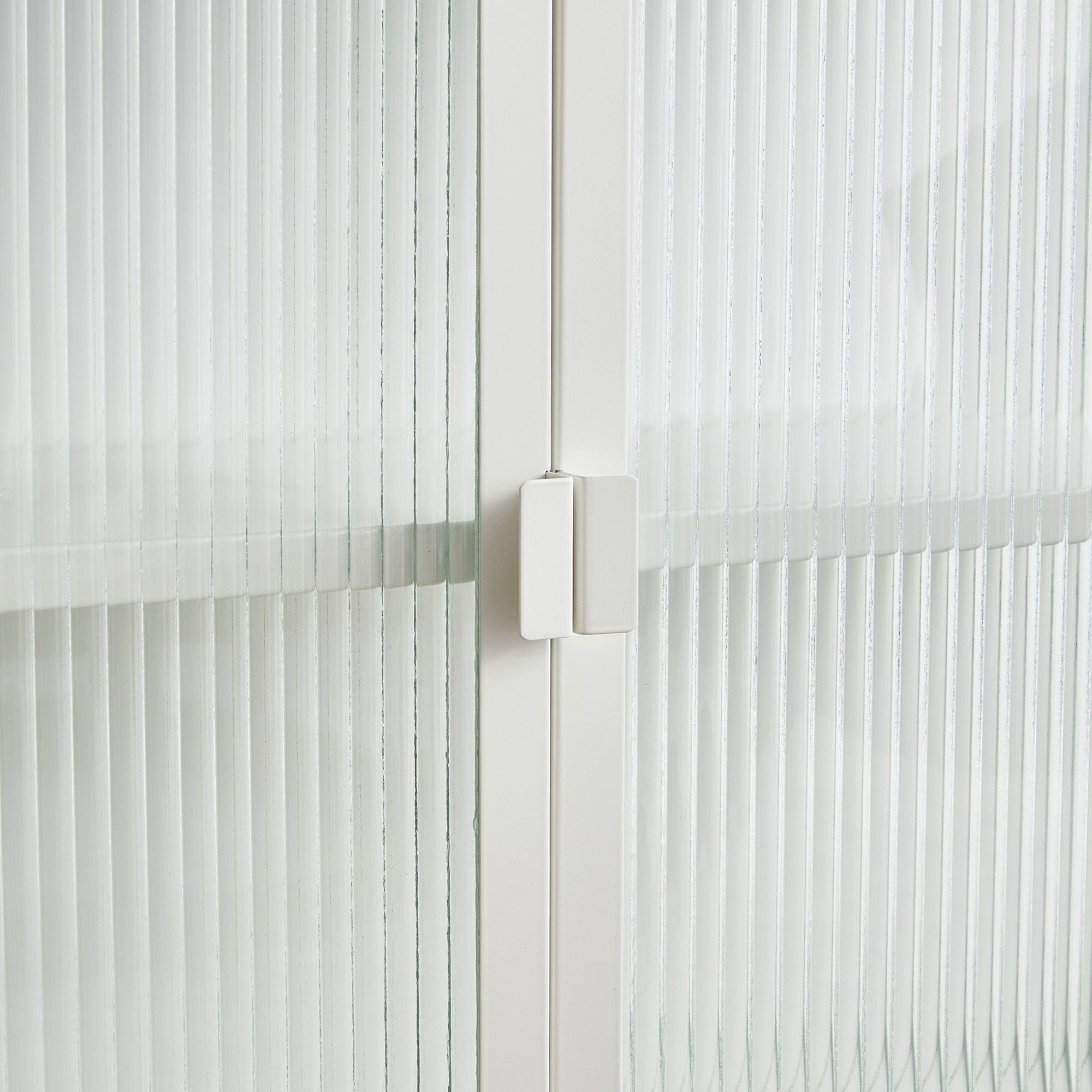 Eve Modern Metal Cabinet White