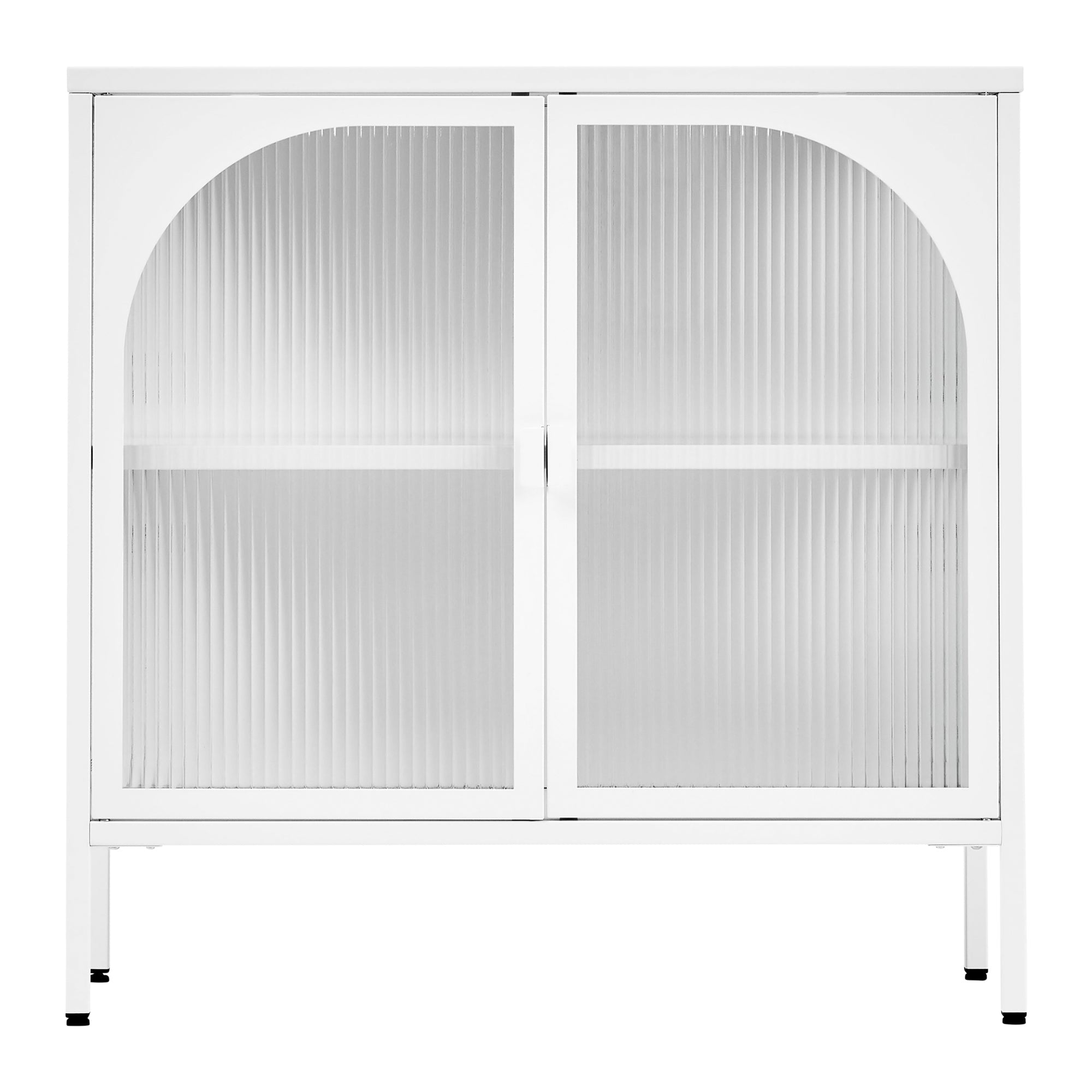 Eve Modern Metal Cabinet White