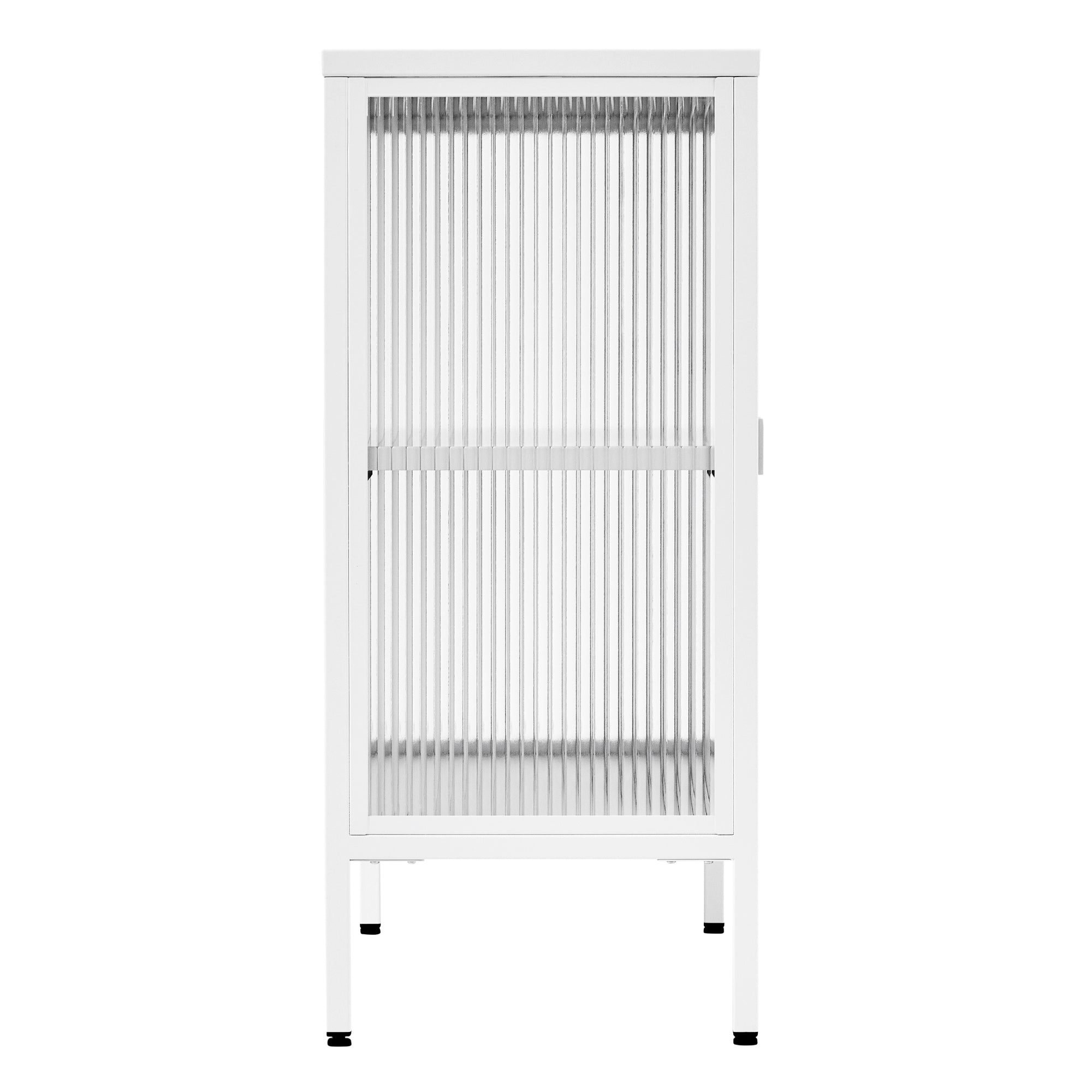 Eve Modern Metal Cabinet White