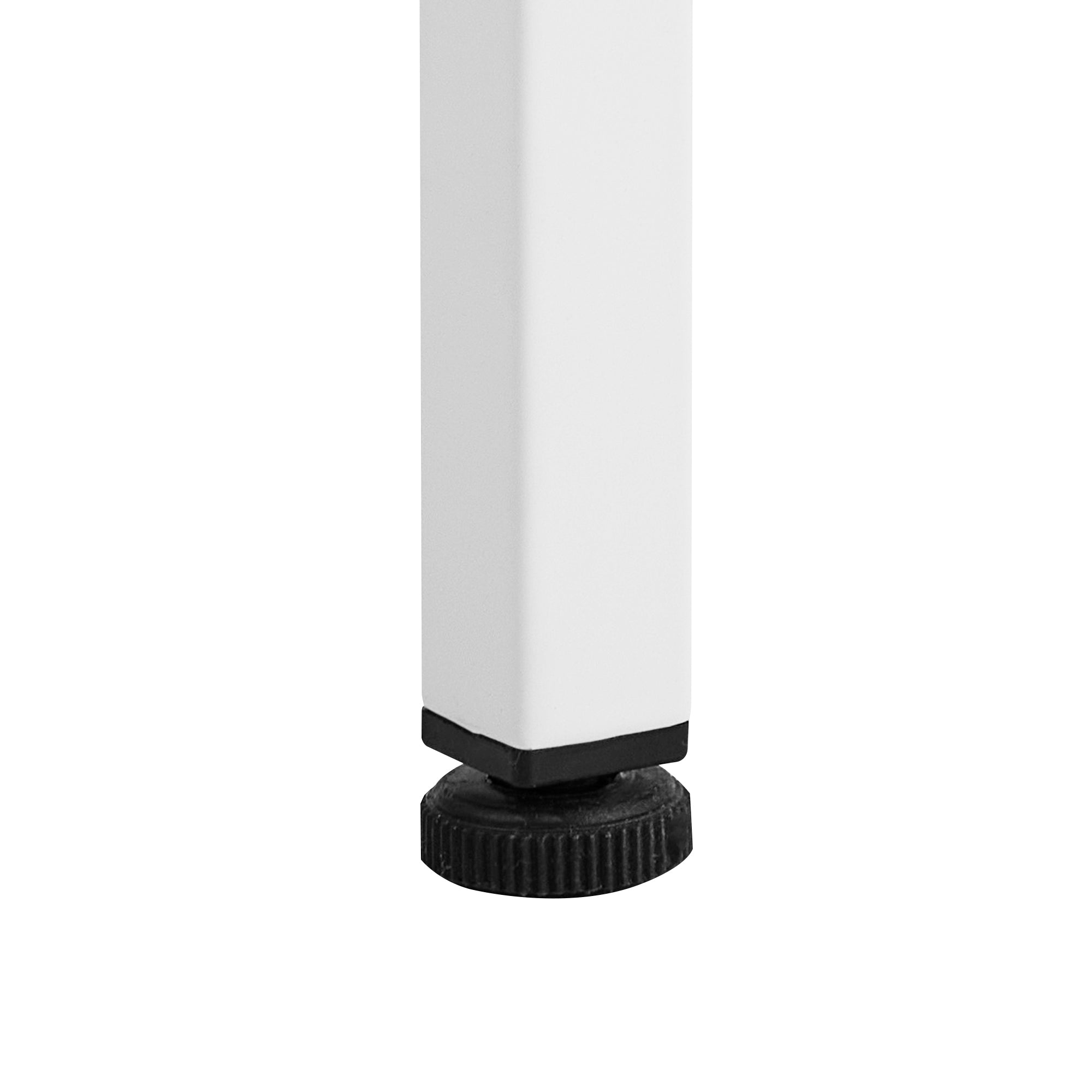 Eve Metal Open Front Side Table White