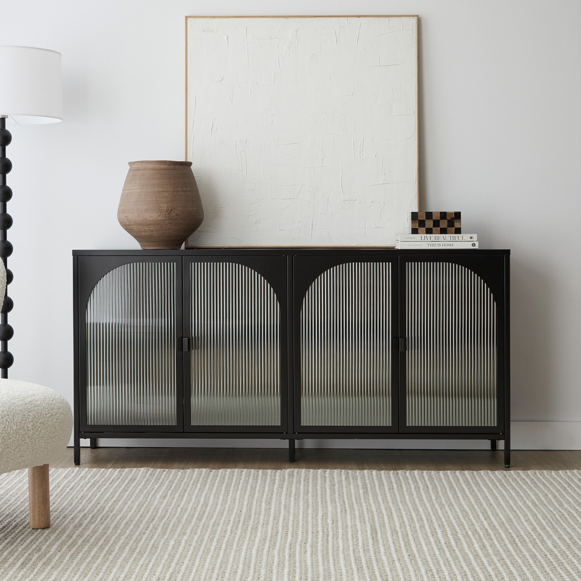 Eve Double Buffet Black