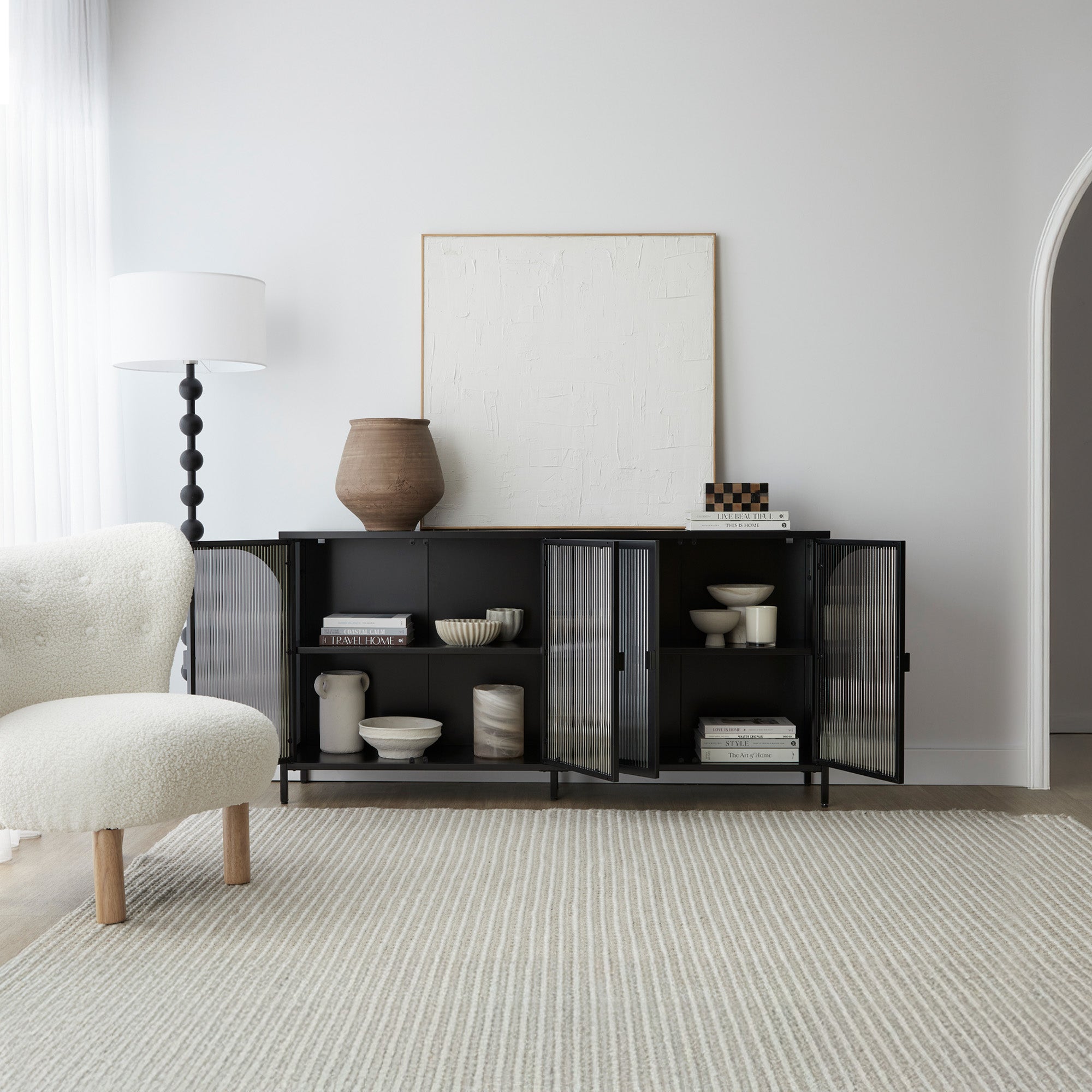 Eve Double Buffet Black