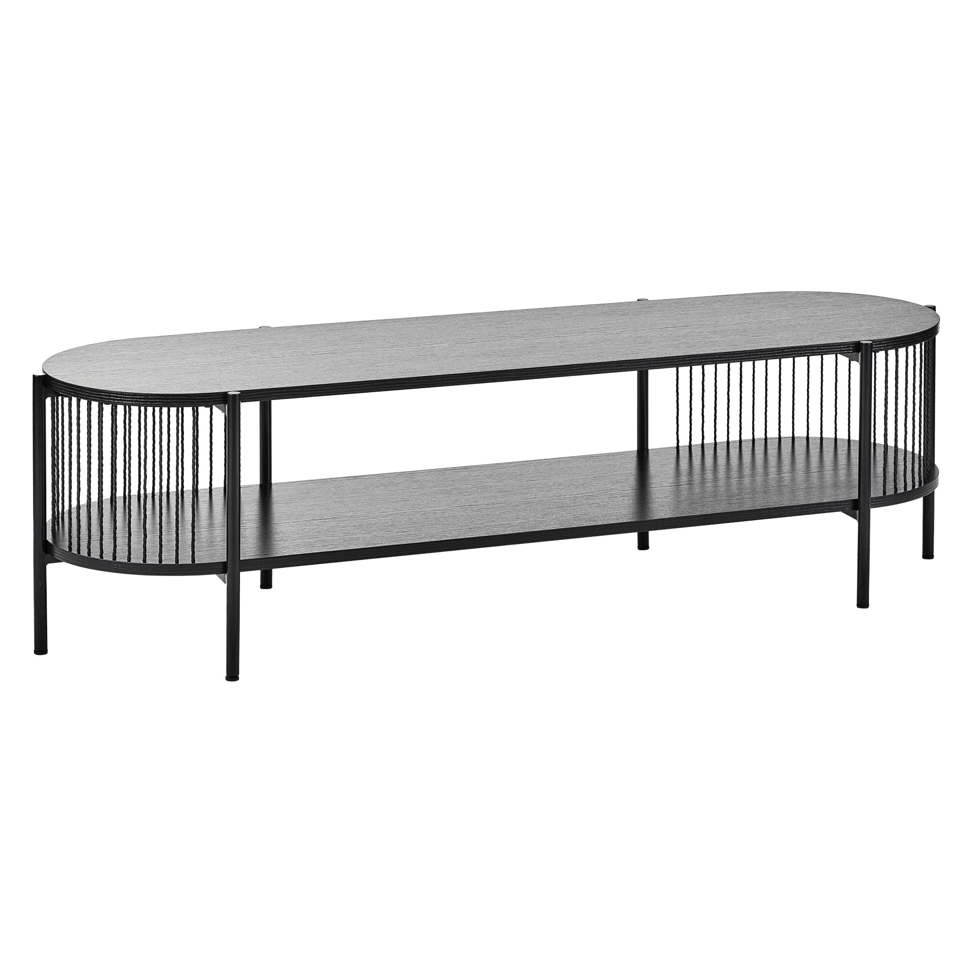 Harbour Entertainment Unit Black (144cm)