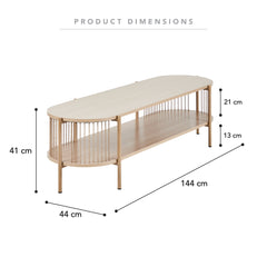 Harbour Entertainment Unit Natural (144cm)