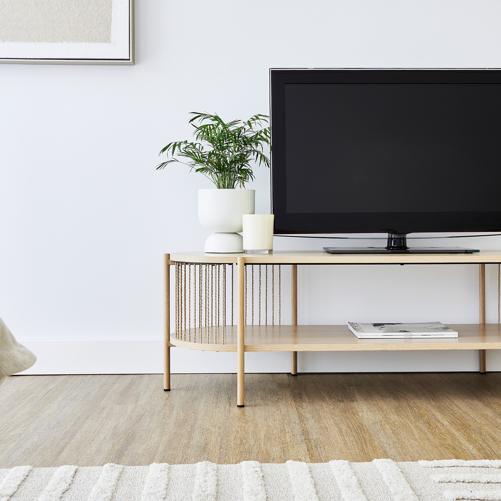 Harbour Entertainment Unit Natural (144cm)