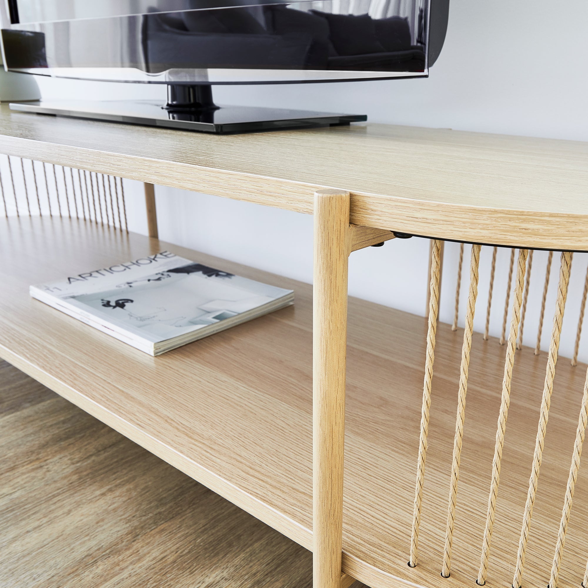 Harbour Entertainment Unit Natural (144cm)