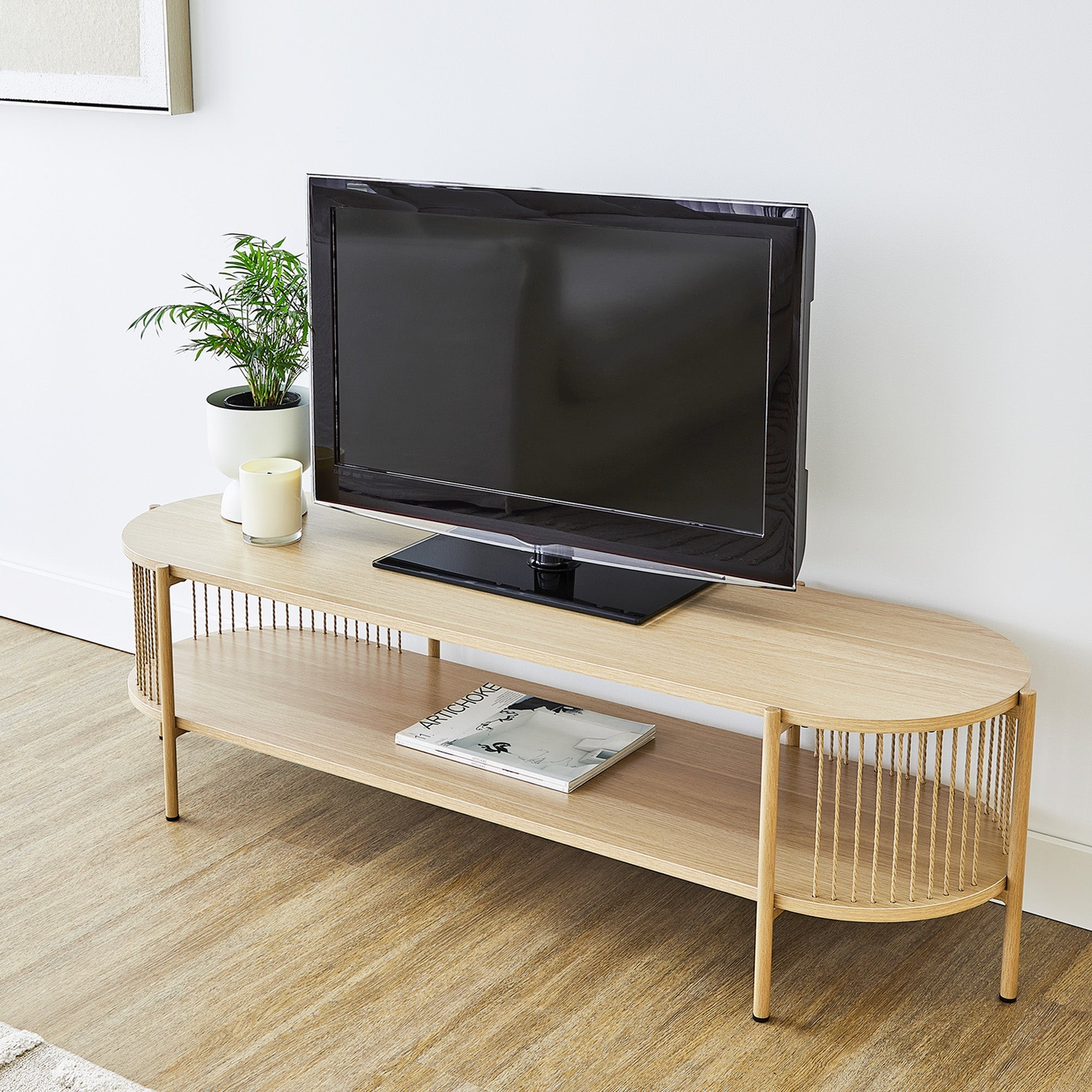 Harbour Entertainment Unit Natural (144cm)
