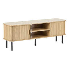 Haven Sliding Door Entertainment Unit Natural (140cm)