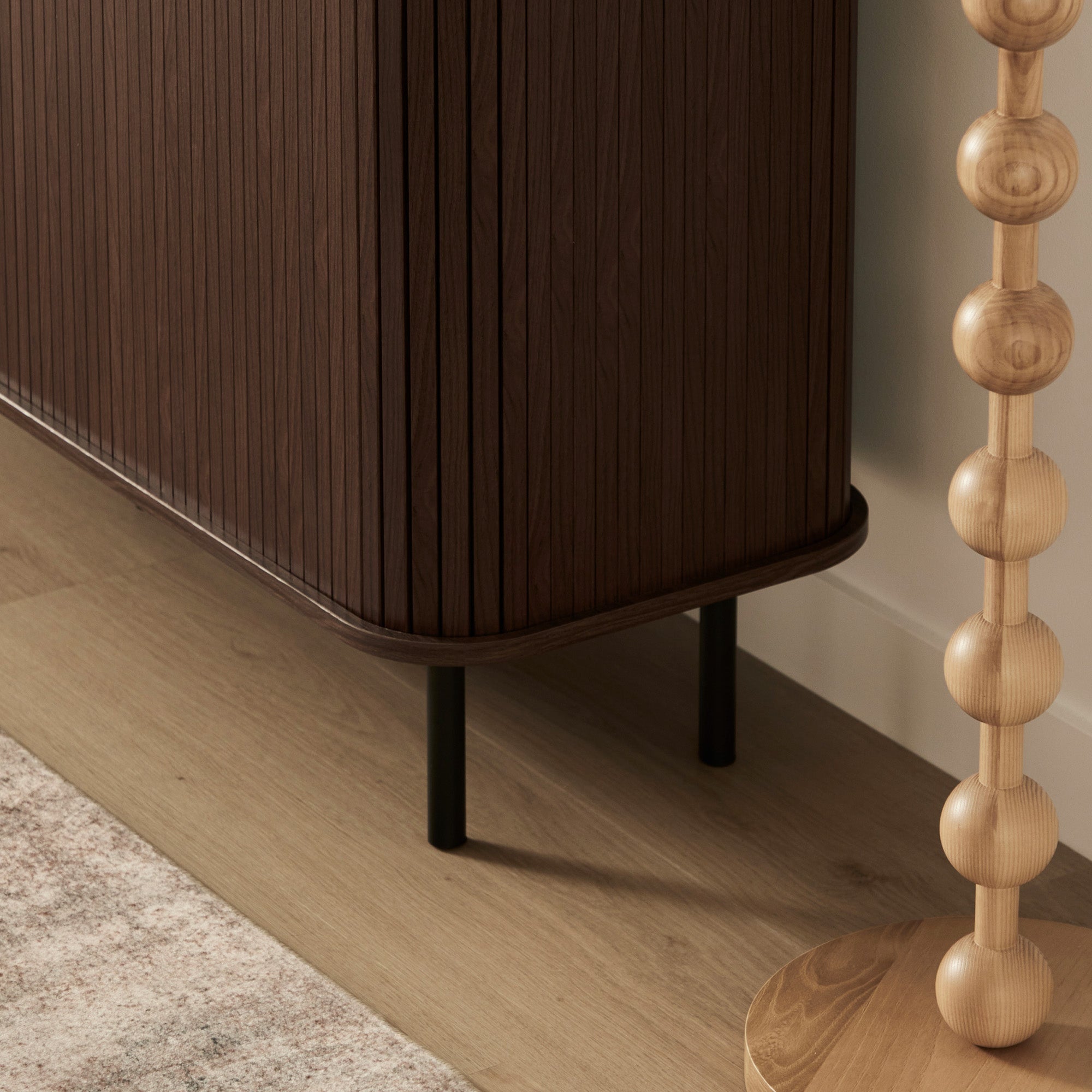 Haven Sliding Door Sideboard Walnut (140cm)